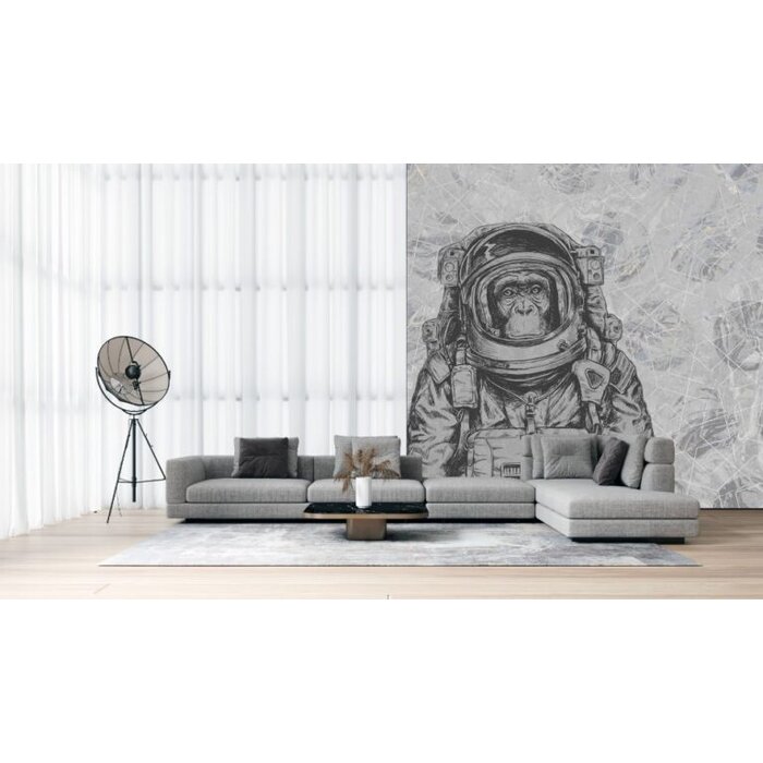 Fotobehang Space Monkey 014215