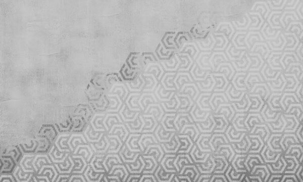 Fotobehang Hexagon 014191