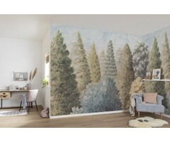 Fotobehang – Painted Woods