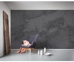 Fotobehang Maya Tweed Black & White