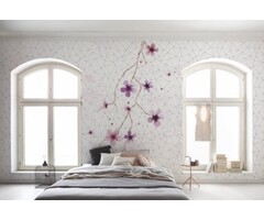 Fotobehang Cherry Tree