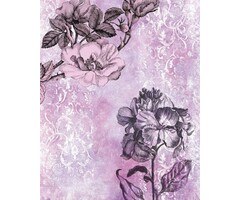 Fotobehang Baroque Pink