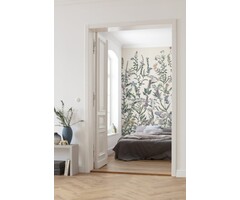 Fotobehang Flowering Herbs