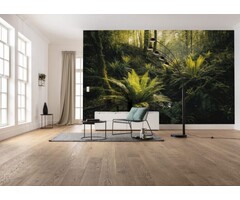 Fotobehang Fjordland Woods