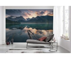 Fotobehang Burning Emerald