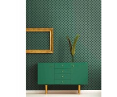 Behang met grafische retro print 30175