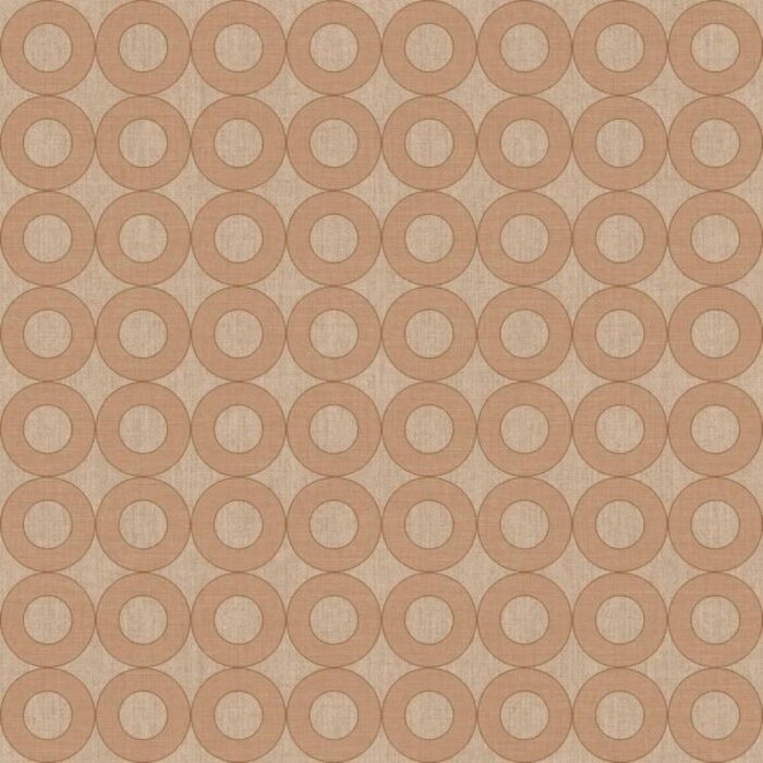 Behang met cirkel print 30168