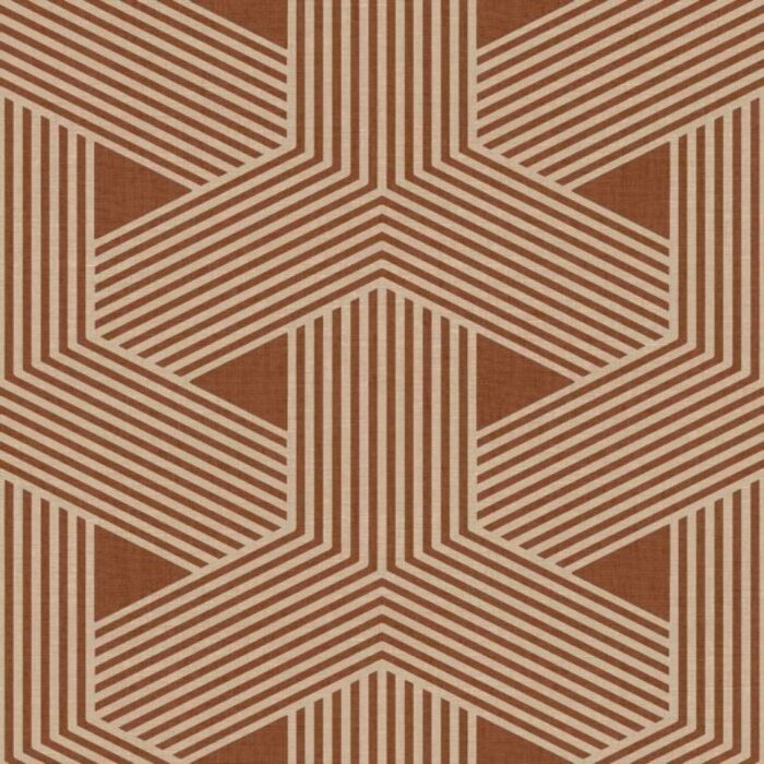 Behang met grafische lijnen 30134