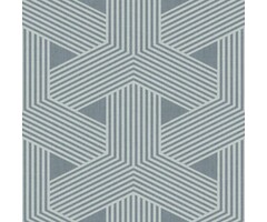 Behang met grafische lijnen 30133