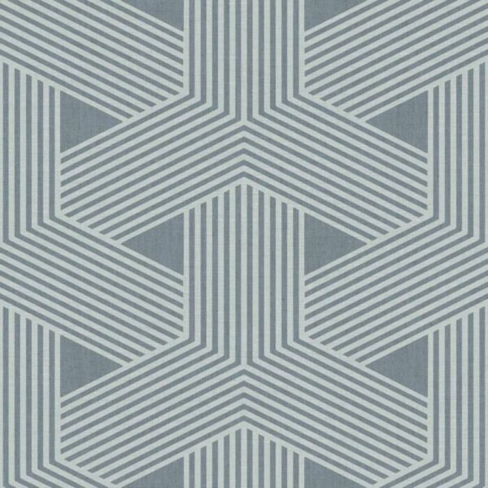 Behang met grafische lijnen 30133