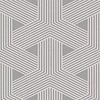 Behang met grafische lijnen 30131