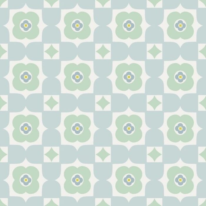 Behang retro bloemen 61170-05