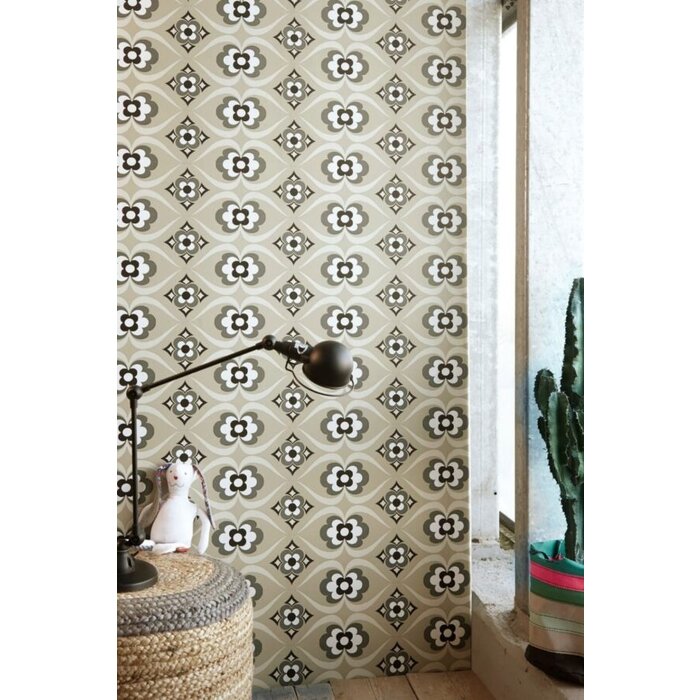 Behang retro bloemen 61167-06