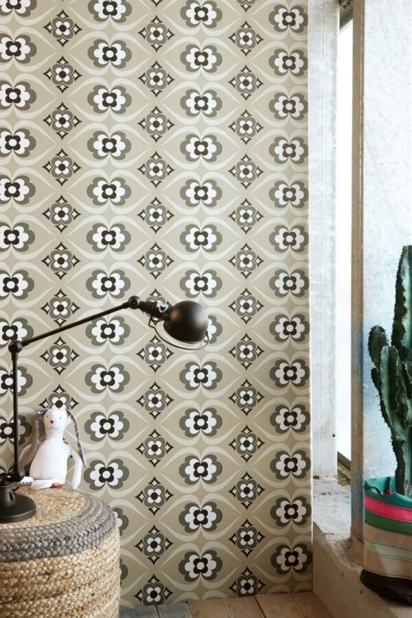 Behang retro bloemen 61167-06