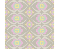 Behang retro bloemen 61167-02