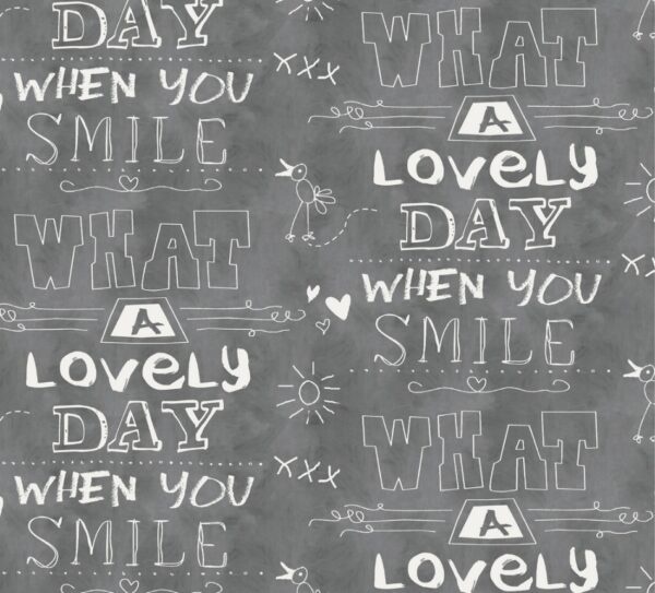 Behang met teksten 61166-16