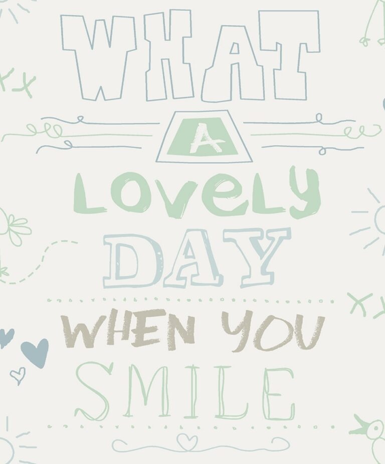 Behang met teksten 61166-05