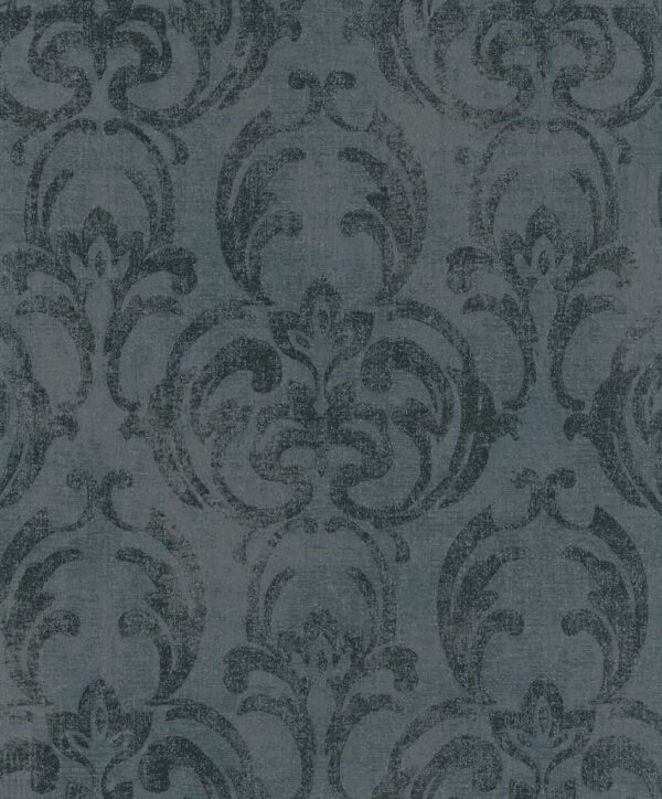 Behang met vintage vervaagde ornamenten print 6830-40