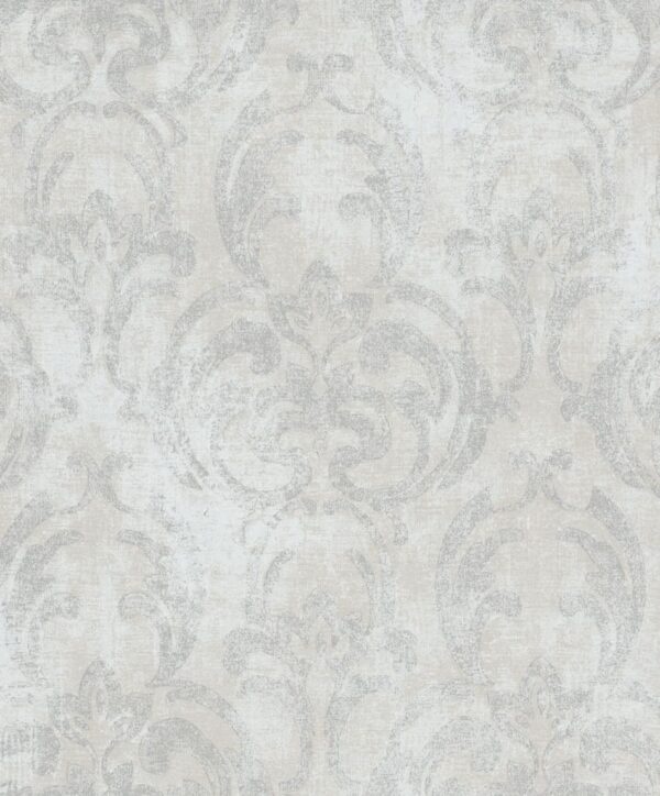 Behang met vintage vervaagde ornamenten print 6830-30