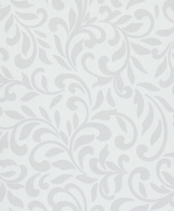 Behang met klassieke ornamenten-bladeren print 6829-10