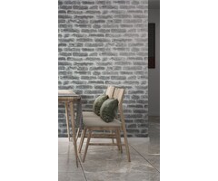 Behang met bakstenen print 6827-20