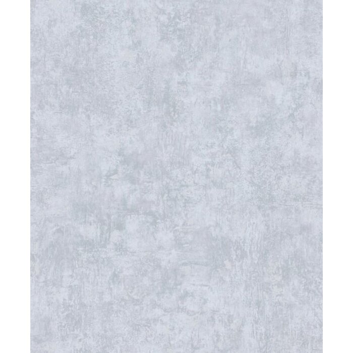 Behang met grove beton structuur en metallic glans 6825-30