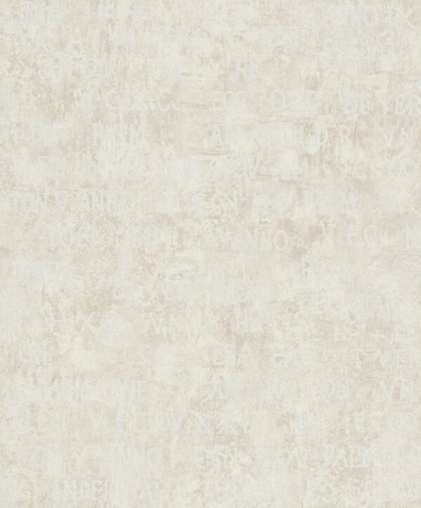 Behang met glanzende letters 6824-20