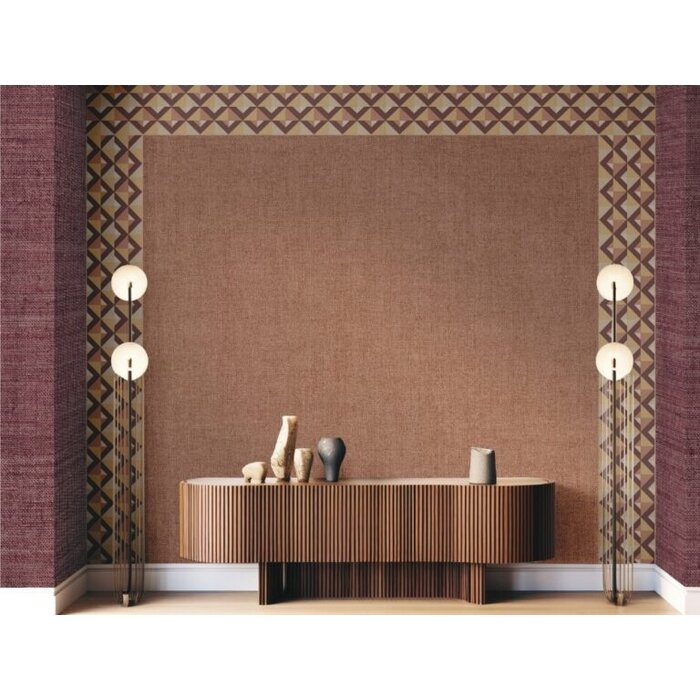 Behangrand met grafische print B39098