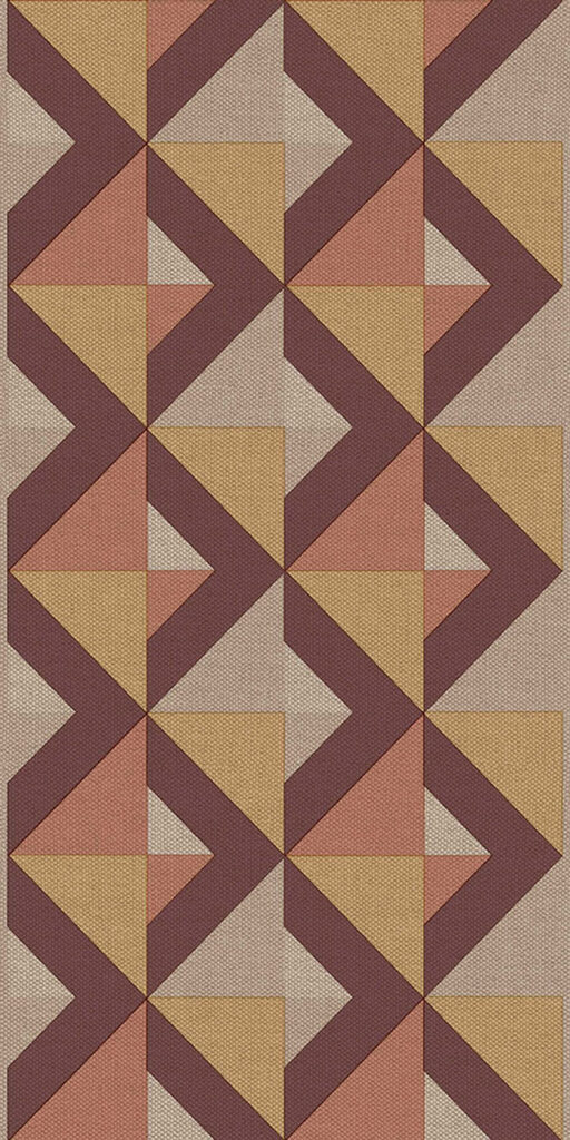 Behangrand met grafische print B39098