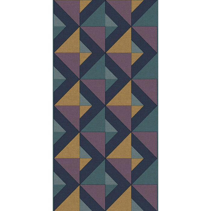 Behangrand met grafische print B39097