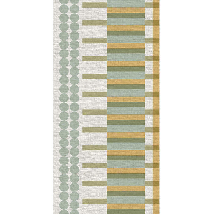 Behangrand met grafische print