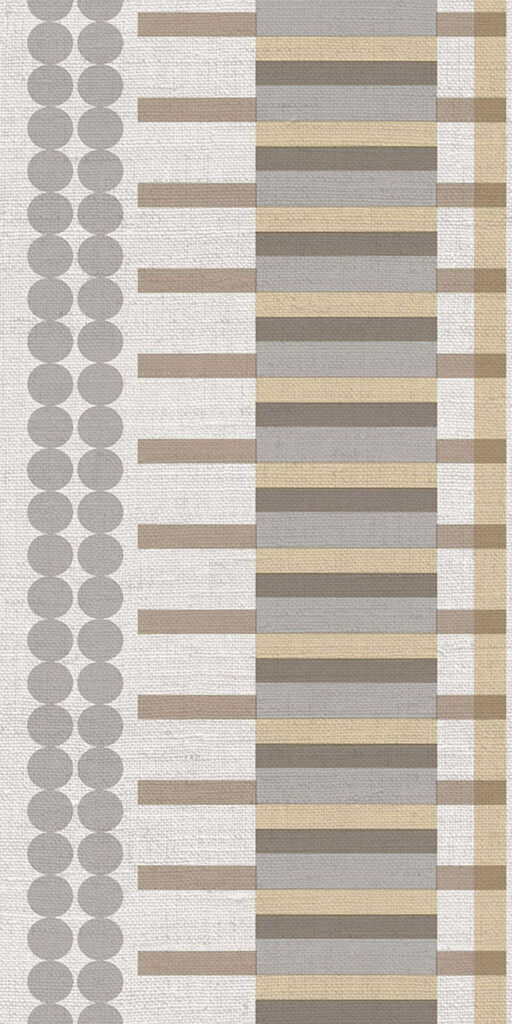 Behangrand met grafische print