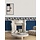 Behang met linnenlook