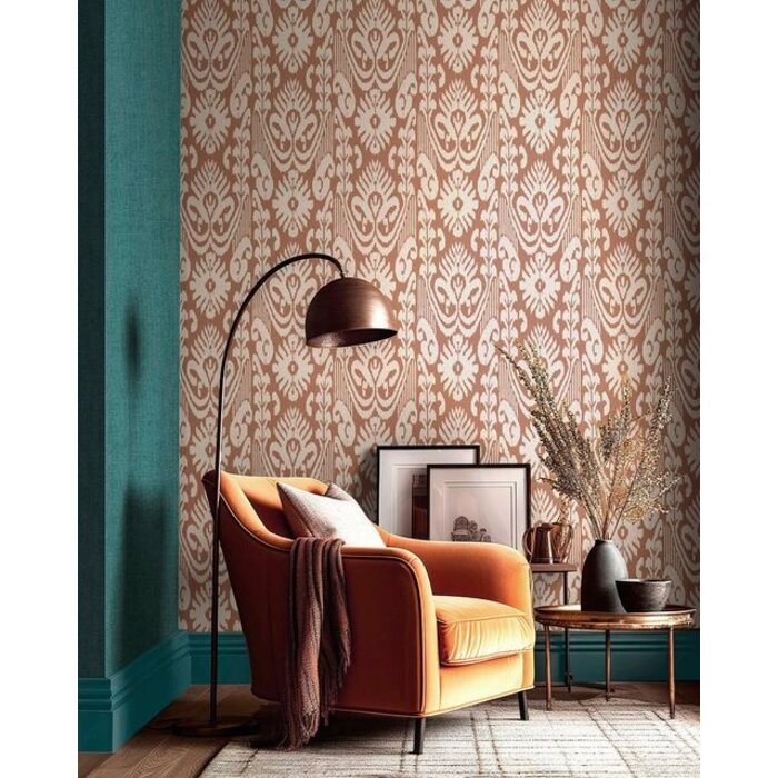 Behang met ornamenten