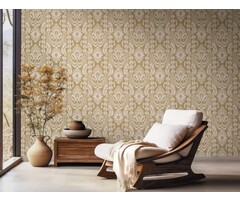 Behang met ornamenten