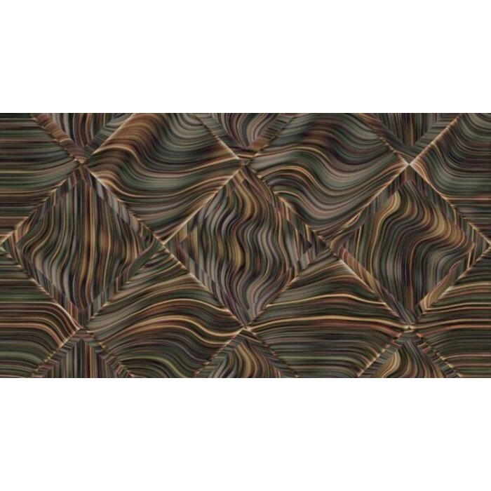 Fotobehang When patterns are warped