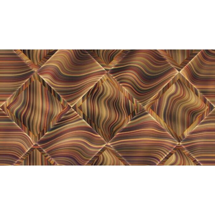 Fotobehang When patterns are warped