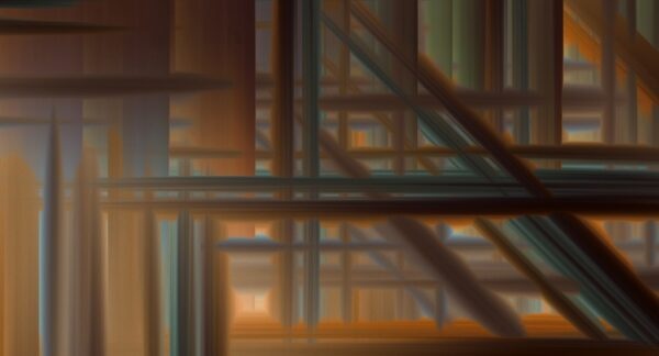 Fotobehang Tesseract glory