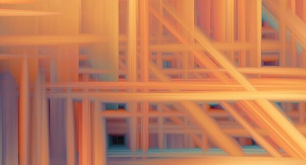 Fotobehang Tesseract glory