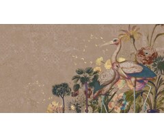 Fotobehang Cranes in love