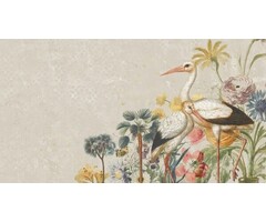 Fotobehang Cranes in love