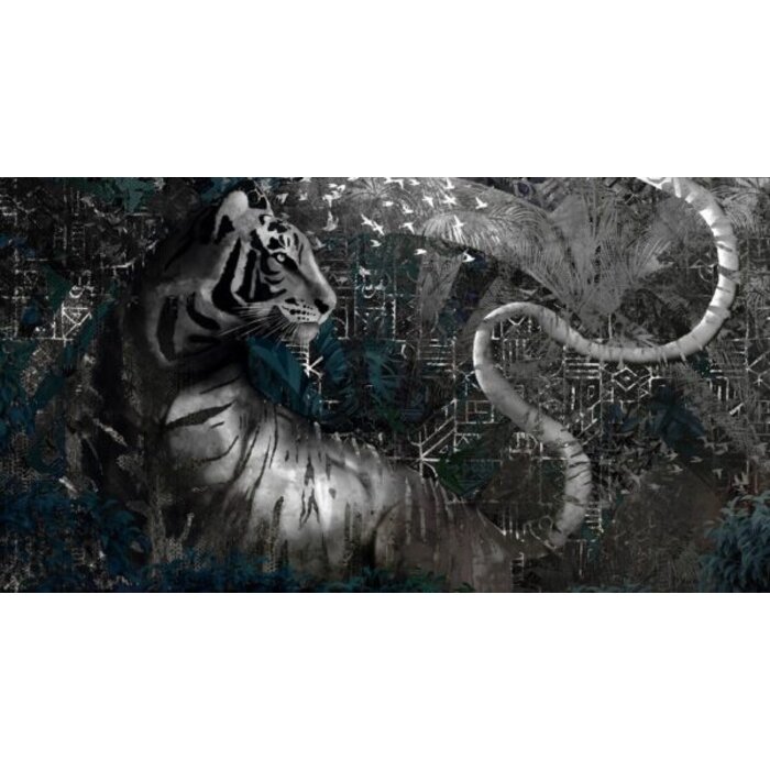 Fotobehang Hunting party