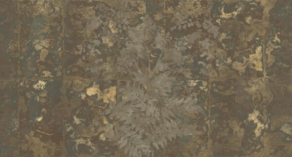 Fotobehang Patina gold