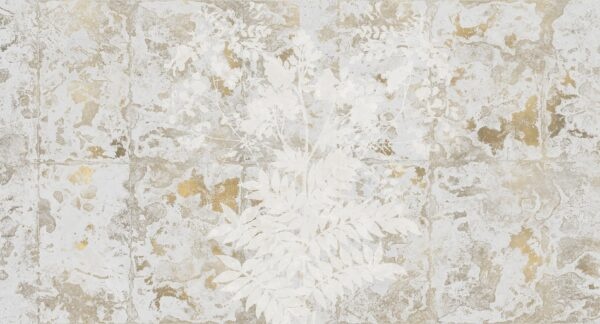 Fotobehang Patina gold