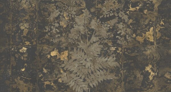 Fotobehang Patina gold