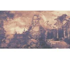 Fotobehang Dining with Mona