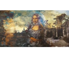 Fotobehang Dining with Mona