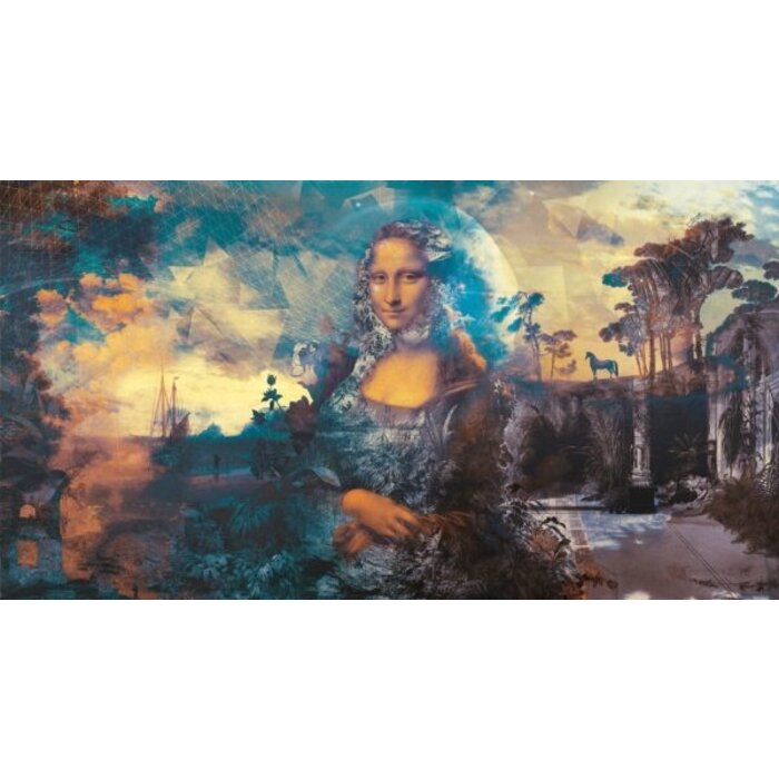 Fotobehang Dining with Mona