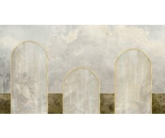 Fotobehang Story of three