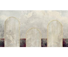 Fotobehang Story of three